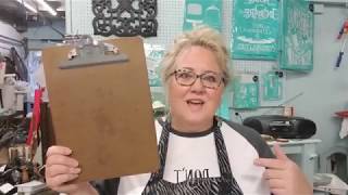 How to Paint a Clip Board [upl. by Hwu]