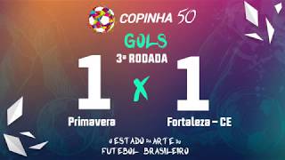 Gols de Primavera 1x1 Fortaleza  CE Copinha 2019 [upl. by Nnaitsirk]