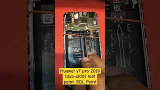 Huawei y7 pro 2019 dubal00 test point EDL Point [upl. by Portia]