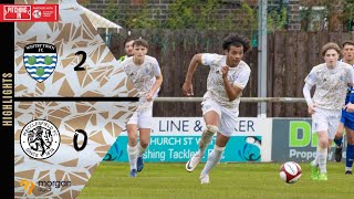 Highlights Whitby Town 20 Macclesfield FC [upl. by Tnecillim]