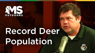 Deer Population and Management with William McKinley  MS Outdoors Podcast [upl. by Nwahsiek]