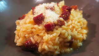 RISOTTO AU CHORIZOPARMESAN [upl. by Ahsinev907]