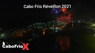 Réveillon Cabo Frio 2021 queima de fogos [upl. by Yelich]