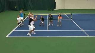 Youth Tennis  Ages 7 amp 8 Dynamic Warm Up [upl. by Powder]