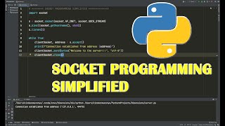 Socket Programming in PythonSimplified  in 7 minutes [upl. by Nnayelhsa]