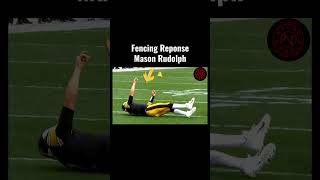 Fencing Response Courtesy American Football and Mason Rudolph [upl. by Stephen]