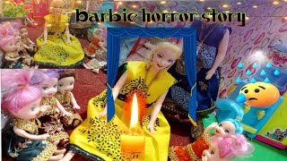 Barbie horror story 😅 Barbie story in Hindi Urdu 🔥 Barbie all day routine🌄 Barbie house vlogs 😍 [upl. by Clemen]