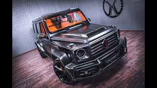 G wagon Mansory P820 “Gelandewagen”  MERCEDES BENZ v8 AMG orange interior [upl. by Acimehs874]