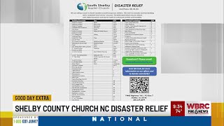 Shelby County Church North Carolina Disaster Relief [upl. by Gorges410]