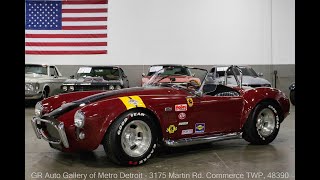 1965 Shelby Cobra For Sale  Walk Around 4k Miles [upl. by Neehahs]