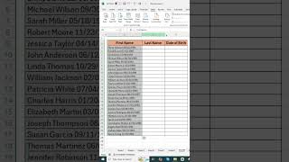 Separate Names in Excel in 5 SECONDS EASY Excel Trick [upl. by Siobhan892]