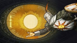 Dark Souls 1 Secret Ending Solaire Ending  Solaire finds his very own sun [upl. by Elpmet]