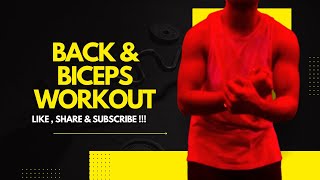 DAY  2  Back amp Biceps Workout  SaketGokhaleVlogs amp samsulek style [upl. by Maurene]