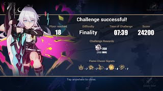 Honkai Impact 3 Elysian Realm Finality Herrscher of Flamescion Full Run [upl. by Zamora]