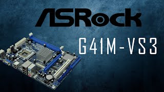 Placa Mãe Asrock G41MVS3 com problema na BIOS [upl. by Shanta]