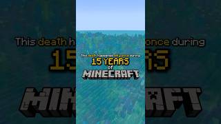 RAREST Death in Minecraft 000001 [upl. by Hairabez283]