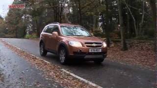 Chevrolet Captiva SUV review  What Car [upl. by Ydorb956]