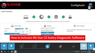 How to Activate Mb Star C6 Xentry Diagnostic Software [upl. by Cyrie443]