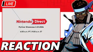 Nintendo Direct Partner Showcase 2212024  Live Reaction [upl. by Anyrb]