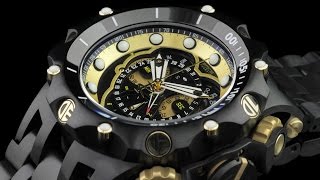 Invicta 20420 52mm Reserve Venom Hybrid Master Calendar Chronograph Bracelet Watch [upl. by Darrick]