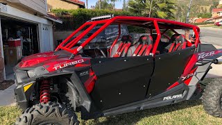 Just Got My RZR Turbo Home From SDR Motorsports Review On SDR Cage And Doors [upl. by Beetner]