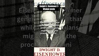 Eisenhowers Insights Wisdom from a FiveStar LeaderMrNonstopWisdom shorts presidentialquotes [upl. by Nwahsid]