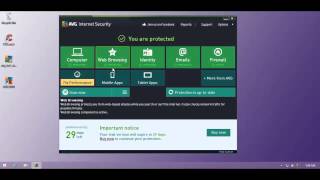 AVG Internet Security 2014 test and review [upl. by Ganley734]