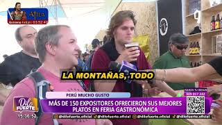 Feria gastronómica deleita con los mejores platos de la costa sierra y selva [upl. by Bibi]