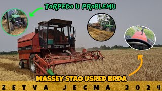 ZETVA JECMA PRINOS OBECAVA MASSEY STAO USRED BRDA SA DVIJE PRIKOLICE AGROVLOG 58 [upl. by Emerald917]