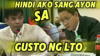 CONGRESSMAN BOSITA HINDI SANG AYON SA KAGUSTUHAN NG LTO SA PAG SARA NG TDC [upl. by Ramraj788]