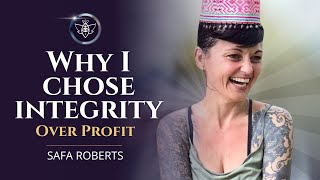 Why I Chose Integrity Over Profit  Safa Roberts [upl. by Christie]