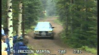 1000 Lakes Rally 1987  SS13 Ruuhimäki part 2 of 4 [upl. by Aleemaj403]