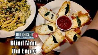 The Best Review of Old Chicago Pizza  By a Blind Man [upl. by Halverson]