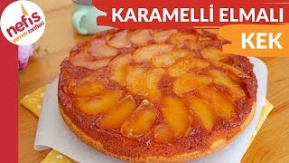 LEZZETİ İLE ŞAŞIRTACAK 😲 Karamelli Elmalı Kek Tarifi [upl. by Essilec156]