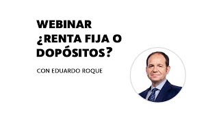 Video Webinar Renta Fija o Depósitos  BESTINVER [upl. by Gustafson]