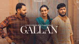 Gallan  G khan  Official Punjabi Video Song   Bhana Sidhu  Fresh Media Records [upl. by Oenire]