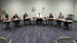 Board of Education Regular Meeting August 19th 2024 [upl. by Drol]