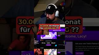 30000 durch WERBUNG auf Twitch 😱 metashi metashi12 twitch clips [upl. by Tessa]