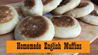 Best Homemade English Muffin Recipe [upl. by Atarman542]