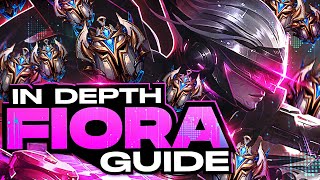 FIORA GUIDE  How To Carry With Fiora  Detailed Challenger Guide [upl. by Shull427]