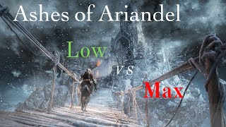 Dark Souls 3 Low vs Maximum DLC Ashes of Ariandel [upl. by Yvonne239]