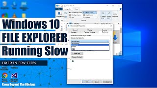 Windows File Explorer Running SLOW  FIXED  Updated 2024 [upl. by Josephine]