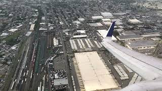 WATCH  Bumpy Takeoff from Newark’s EWR  United Airlines 737 [upl. by Jase]