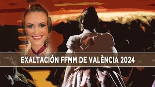 Revive la Exaltación de la Fallera Mayor de València 2024 en Levante Televisión [upl. by Ydnew]