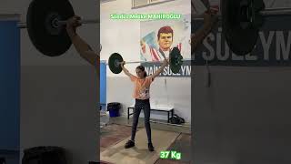 Sündüz Melike MAHİROĞLU Koparma 37 Kg [upl. by Enialehs]