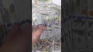 Money Stacks  100 dollar bills  Trending Money personalfinance money [upl. by Anelleh]