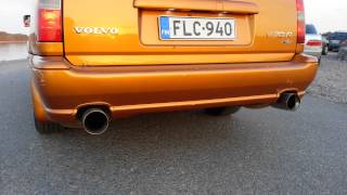 Volvo V70R AWD Exhaust sound [upl. by Enybor]