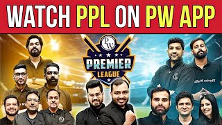 Lakshya JEE VS Lakshya NEET 👿  Who will be the Winner PHYSICS WALLAH PREMIER LEAGUE [upl. by Tarkany]