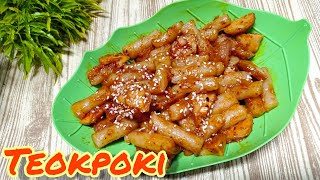 Cara Membuat Topokki  tteokbokki  Takaran Sendok [upl. by Ijan]