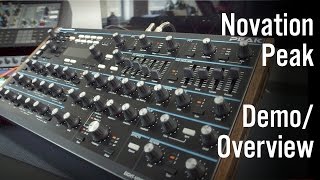 Novation Peak Synth Demo amp Overview [upl. by Mariquilla]